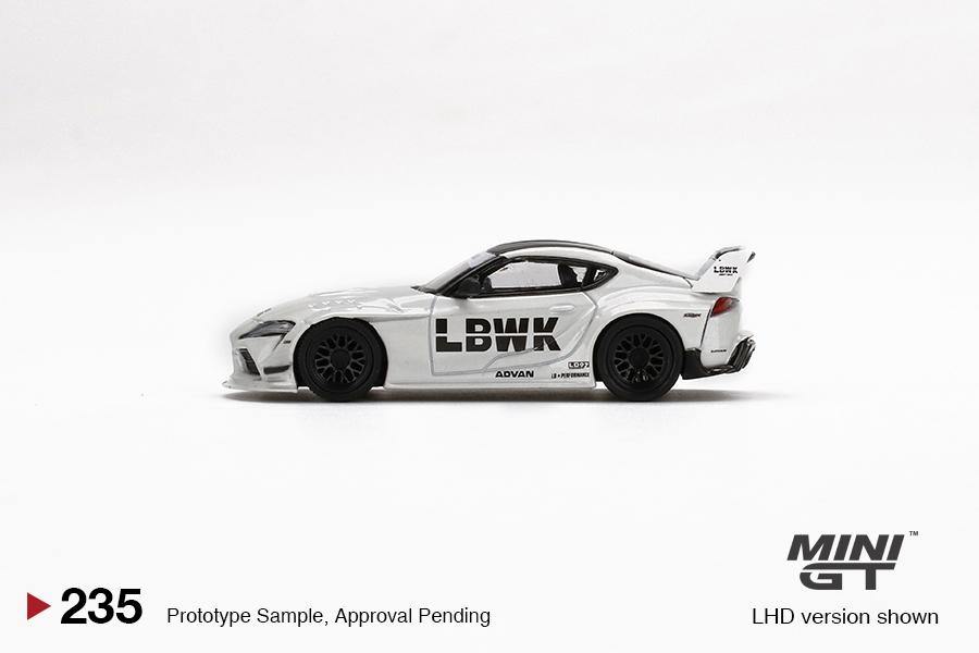 [Preorder] Mini GT 1:64 LB★WORKS Toyota GR Supra White - Horizon Diecast