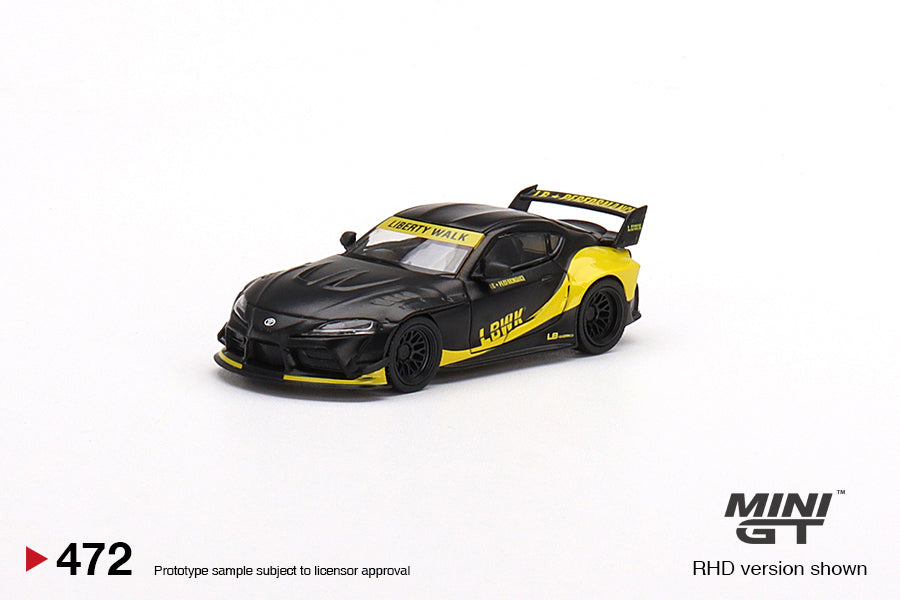 Mini GT 1:64 Toyota GR Supra LB-Works Matte Black MGT00472