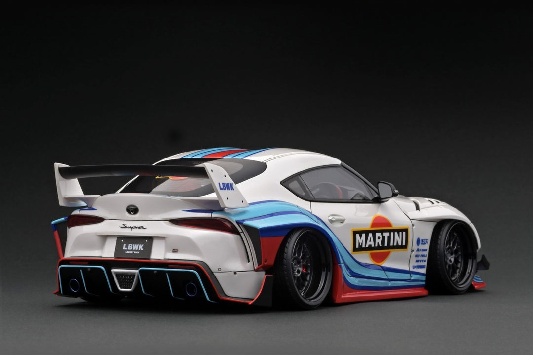[Preorder] IG 1:18 LB-WORKS TOYOTA SUPRA (A90) White/Blue/Red