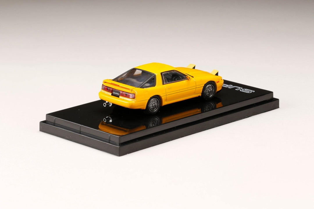 Hobby Japan 1:64 Toyota Supra (A70) 2.5GT Twin Turbo R Customized Version Yellow Rear