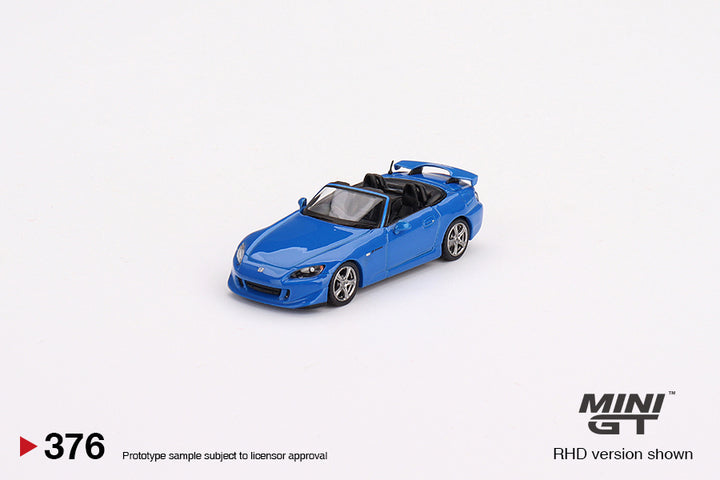 Mini GT 1:64 Honda S2000 (AP2) Type S Apex Blue MGT00376-R RHD 