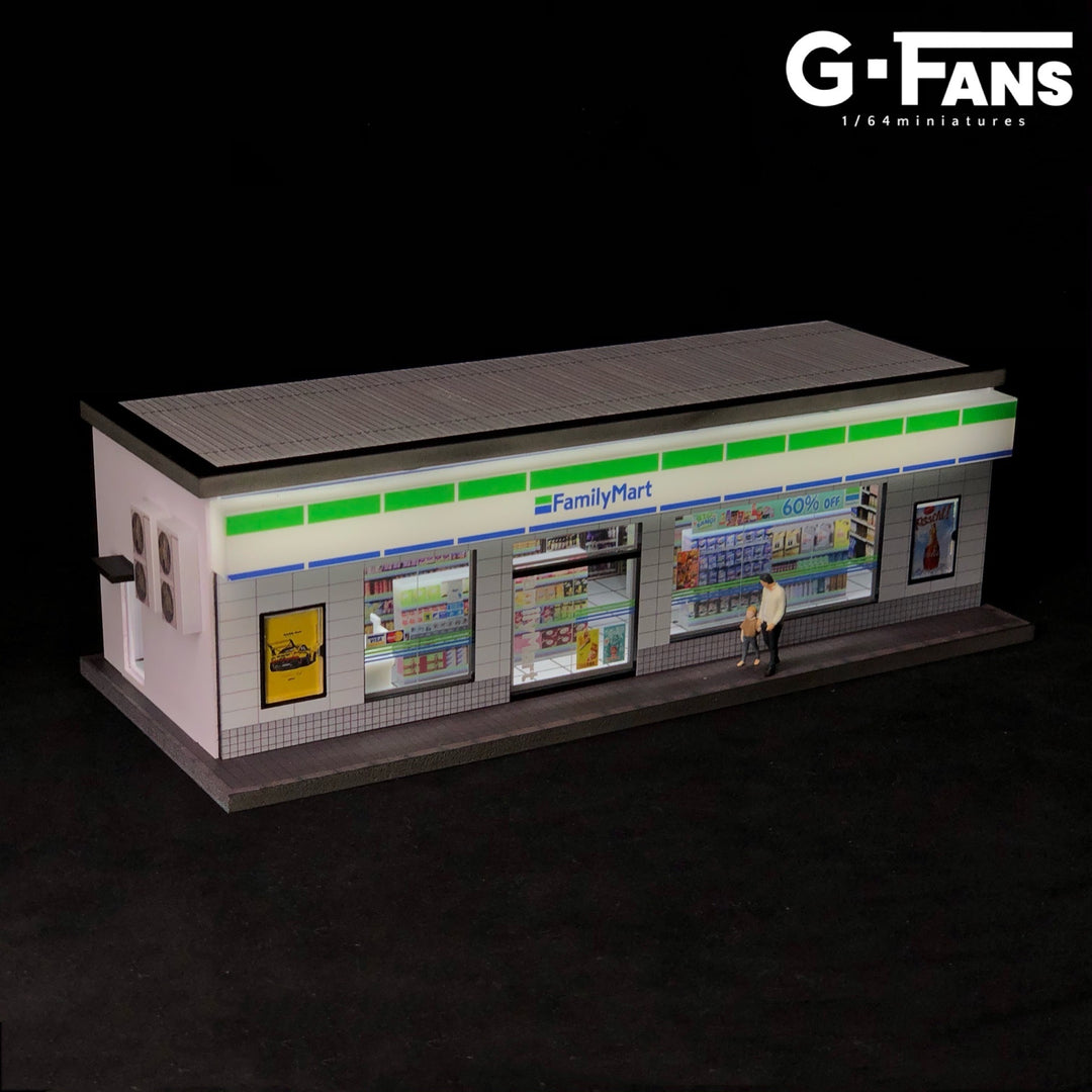 G.Fans 1:64 Family Mart Diorama