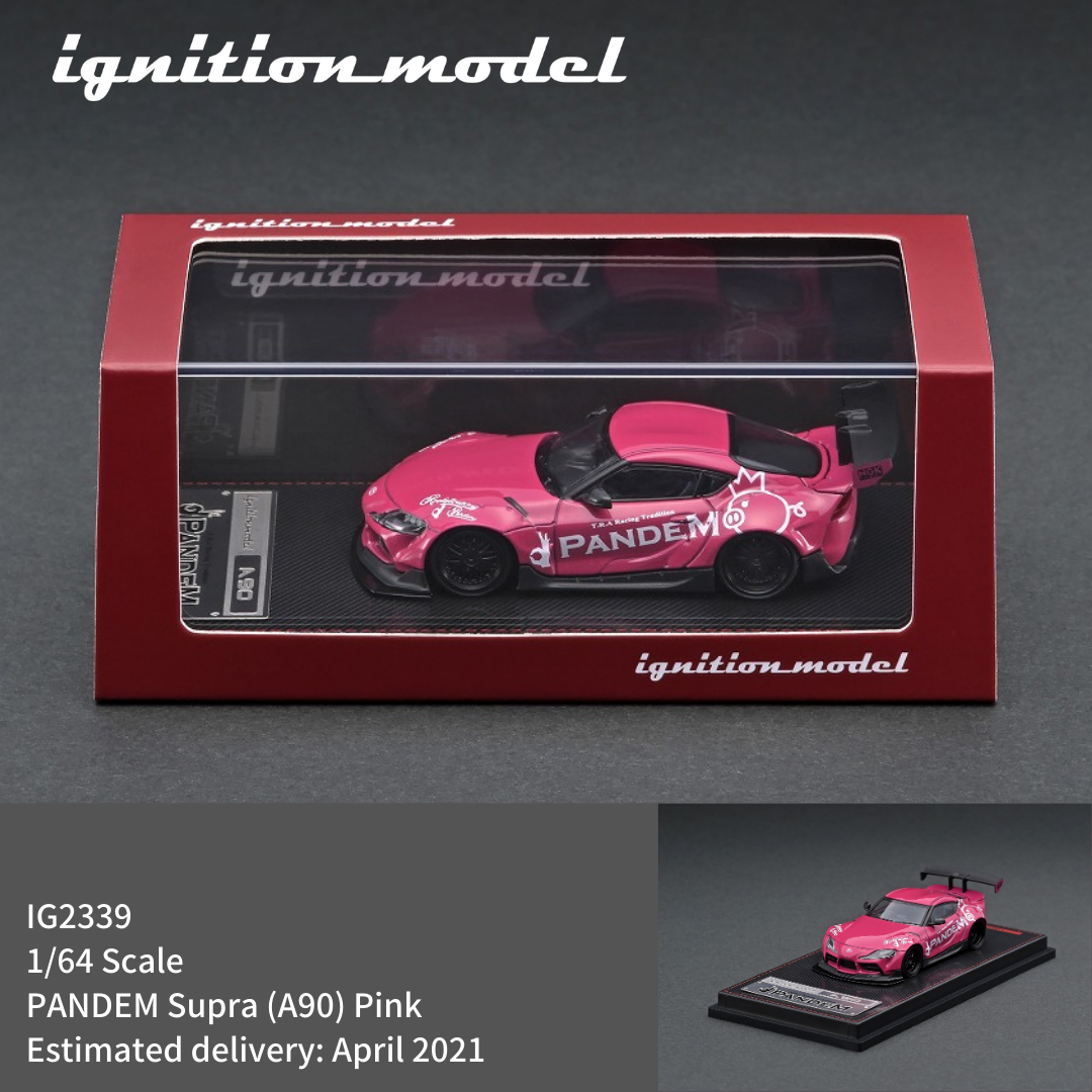 [Preorder] Ignition Model 1:64 PANDEM Toyota Supra A90 Pink