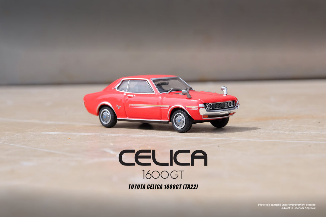 Inno64 1:64 Toyota Celica 1600 GT (TA22) Red IN64-1600GT-RED