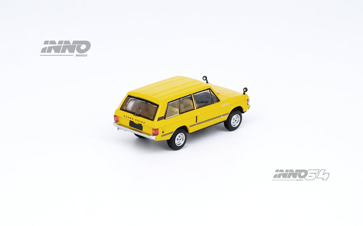 Inno64 1:64 Range Rover Classic Sanglow Yellow IN64-RRC-SGYL Rear