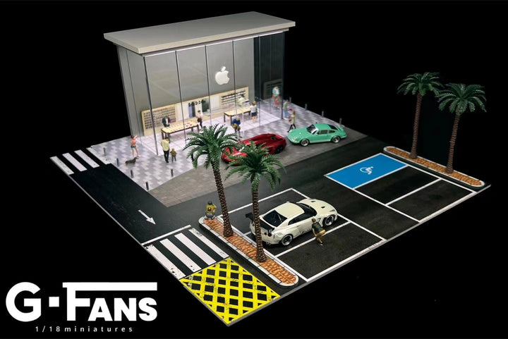G.Fans 1:64 Diorama Apple Store Building 710032