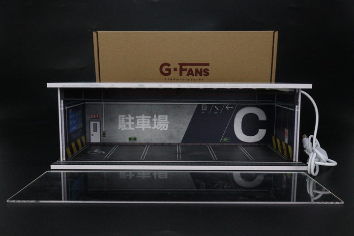 [Preorder] G.Fans MODELS 1:64 Garage with Lights Diaroma Model