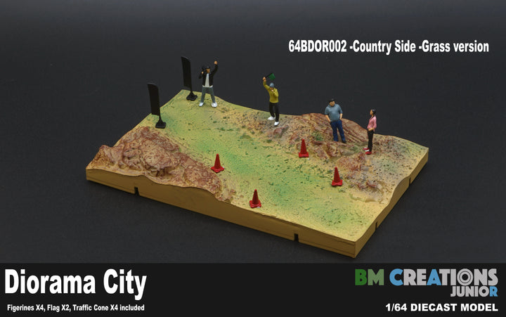 BM Creations 1:64 Diroma City Country Side Mud/Grass Version