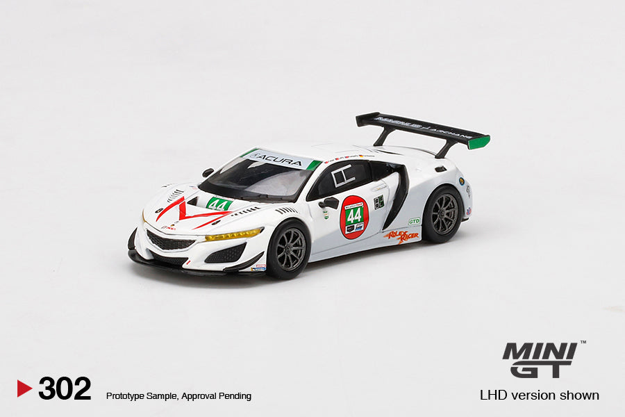 Mini GT 1:64 NSX GT3 EVO #44 Magnus Racing 2021 IMSA Daytona LHD MGT00302-L