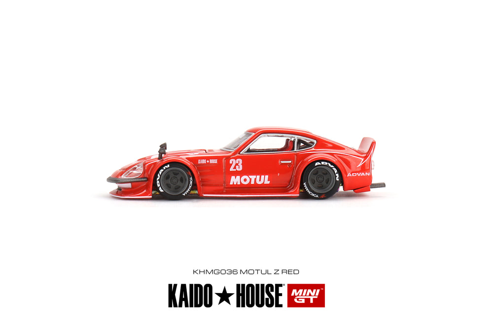 Kaido House + MINI GT 1:64 Datsun KAIDO Fairlady Z MOTUL Z V2 KHMG036