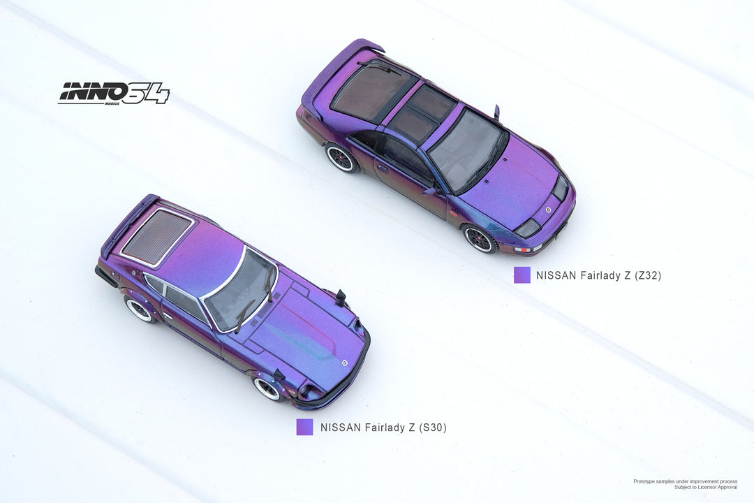 Inno64 1:64 Nissan Fairlady Z (Z32) Midnight Purple II