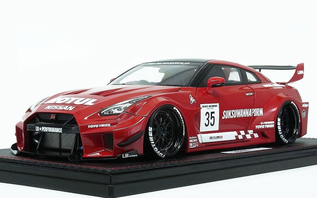 IG 1:18 LB-Silhouette WORKS GT Nissan 35GT-RR Red