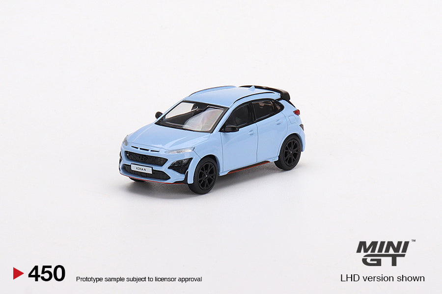 Mini GT 1:64 Hyundai KONA N Performance Blue LHD MGT00450