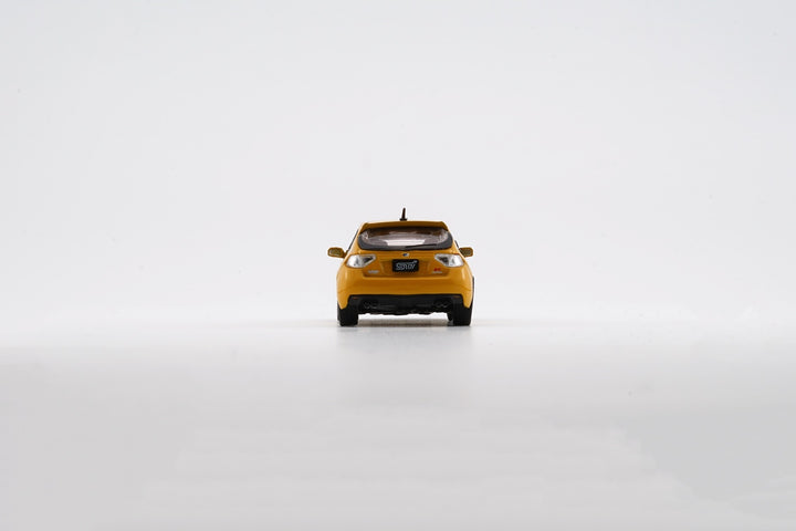 BM Creation 1:64 Subaru 2009 IMPREZA WRX STI Yellow LHD