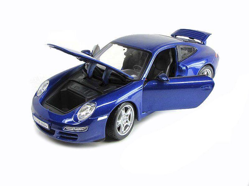 Maisto 1:18 Special Edition - Porsche 911 Carrera S (Blue