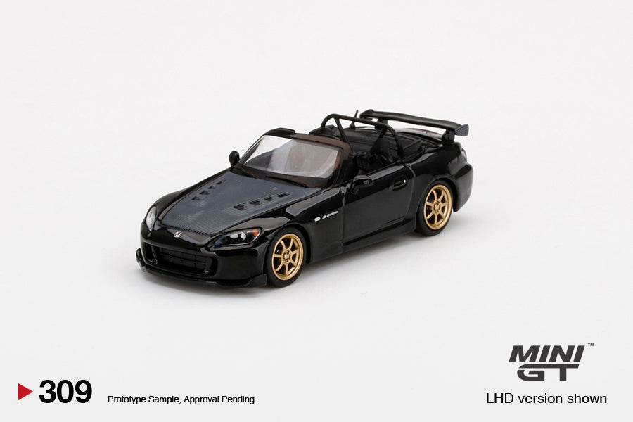 Mini GT 1:64 Honda S2000 (AP2) Mugen Berlina Black LHD MGT00309-L