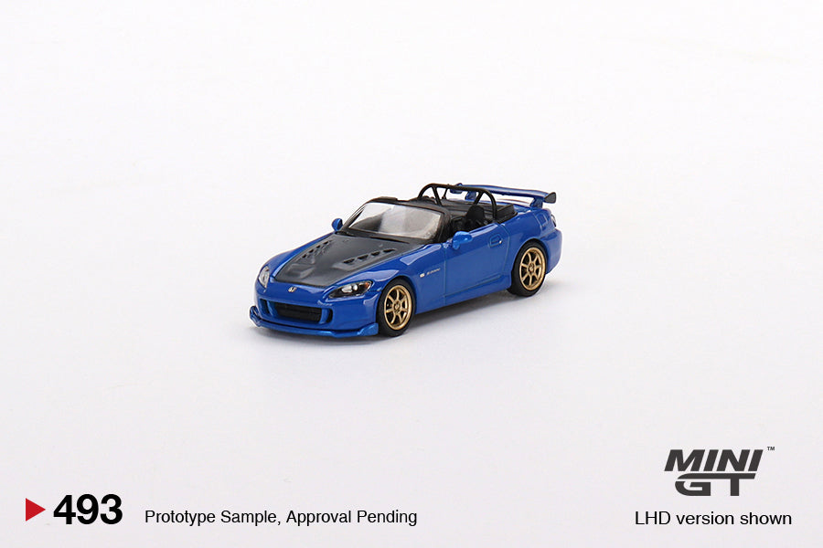 Mini GT 1:64 Honda S2000 (AP2) Mugen Monte Carlo Blue Pearl LHD MGT00493\
