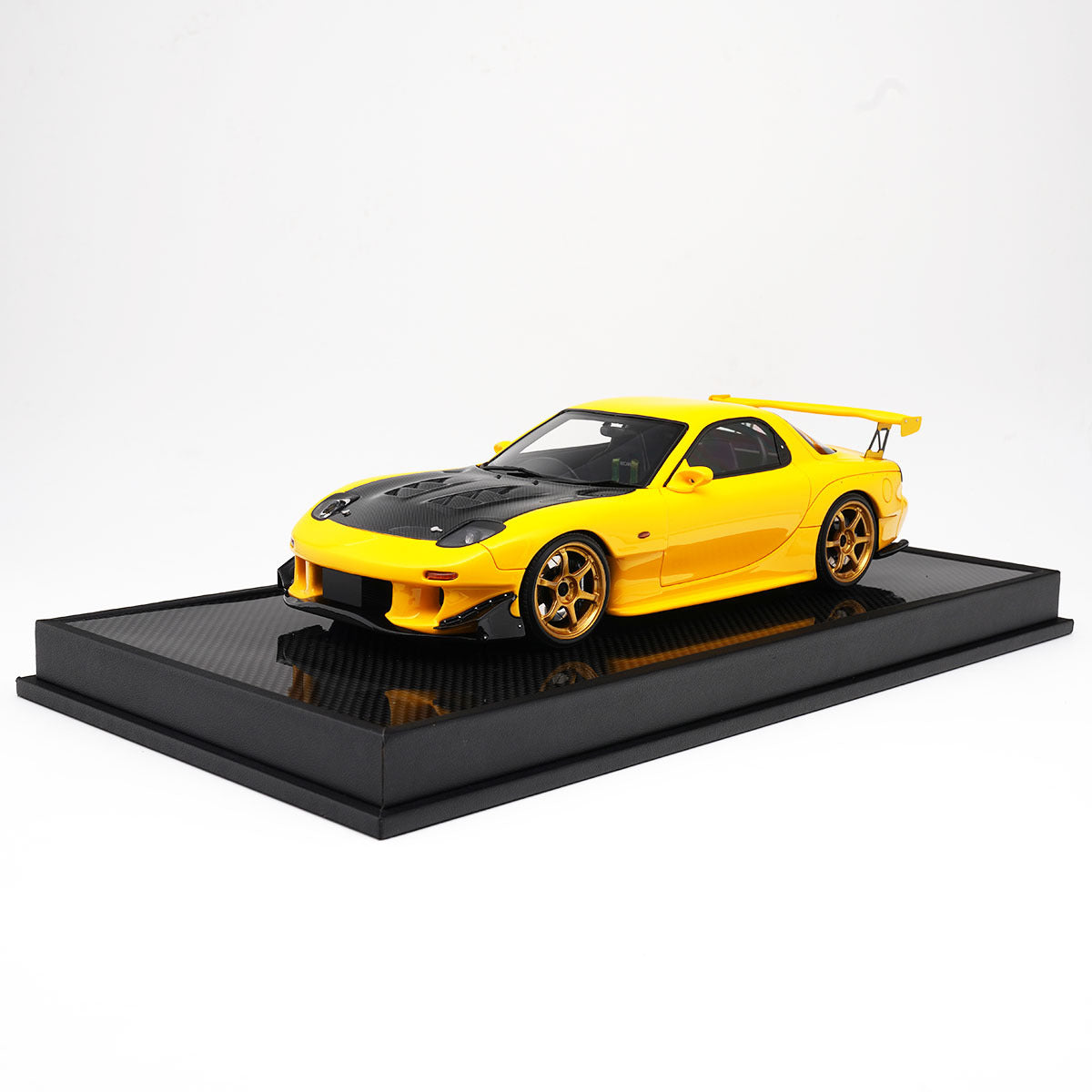 Polar Master 1:18 Mazda RX-7 Yellow (2 Variants) with/without