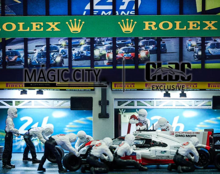 CLDC + Magic City 1:64 Diorama Le Mans Circuit P Room