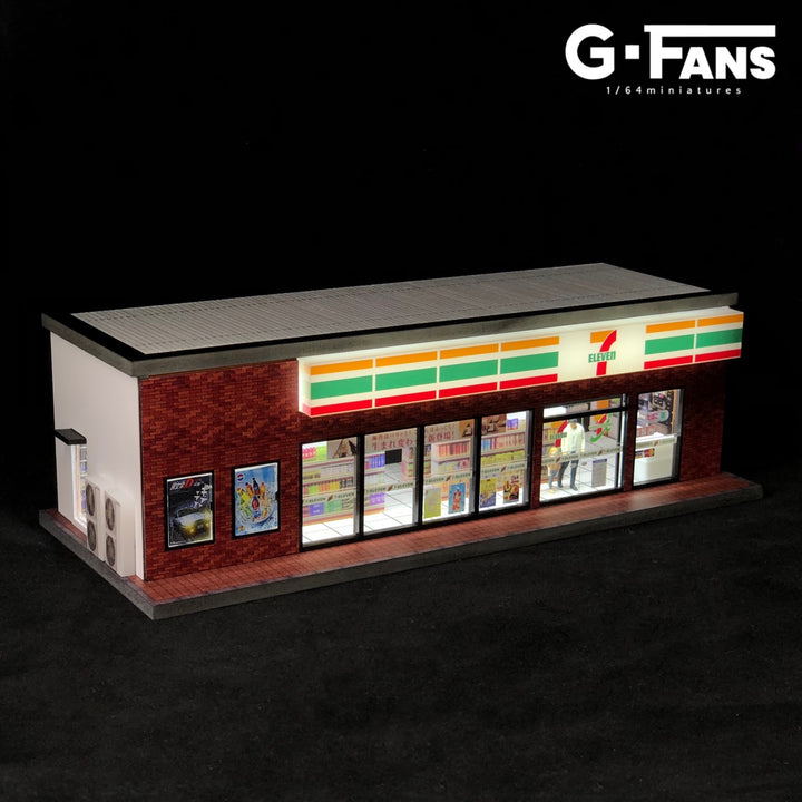 G.Fans 1:64 7-Eleven Diorama
