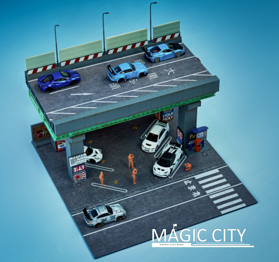 Magic City 1:64 Japan’s Street Highway & Carpark JP0009