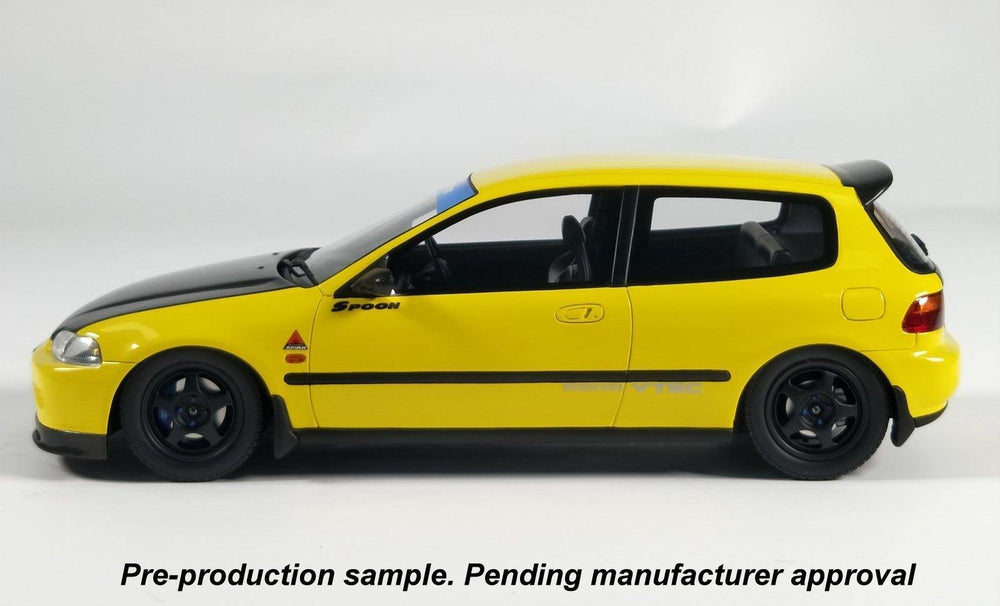 OTTO 1:18 Route Twisk RT17 Honda Civic SiR EG6 Spoon Version Full Carbon Spec RT017 Side View