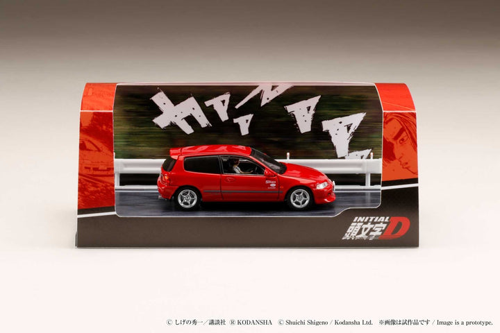 Hobby Japan 1:64 Honda CIVIC (EG6) Initial D Myogi Night Kids / Shingo Shoji