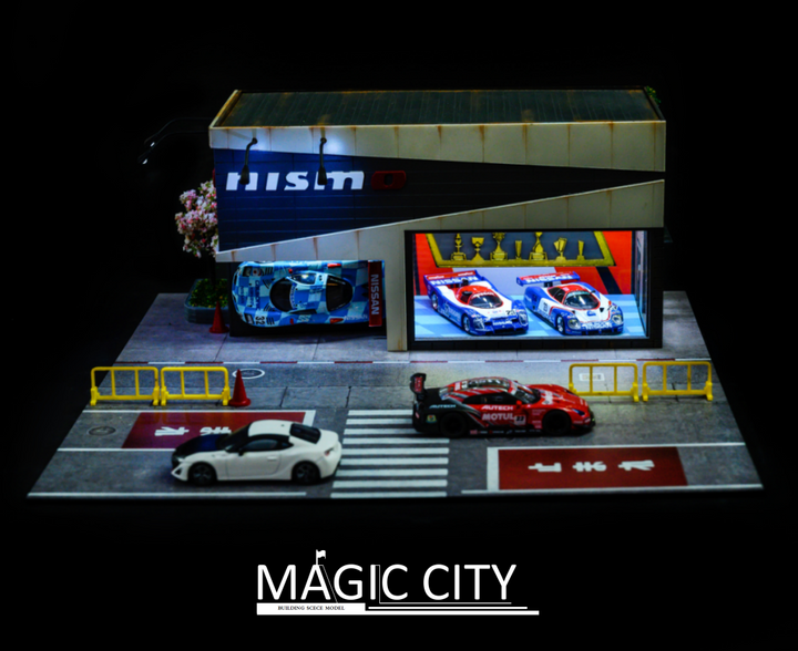 Magic City 1:64 Diorama NISMO Japanese Exhibition Hall