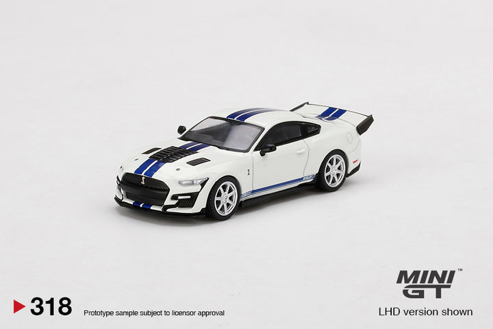 Mini GT 1:64 Shelby GT500 Dragon Snake Concept Oxford White LHD MGT00318-L