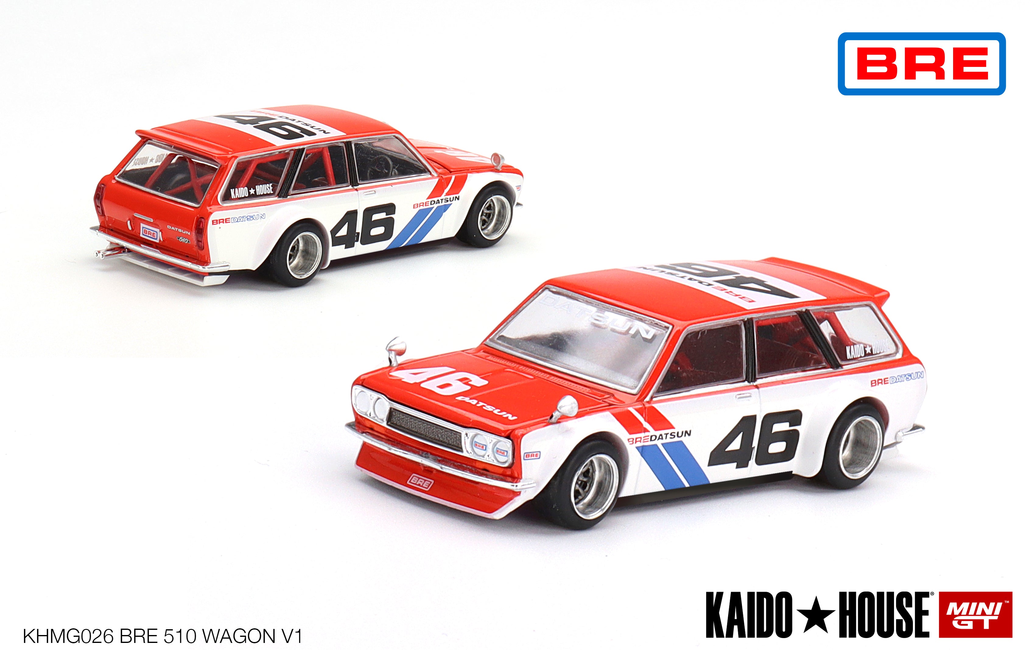 有名なブランド KAIDO WAGON HOUSE 510 MINI GT DATSUN – 510 Diecast 