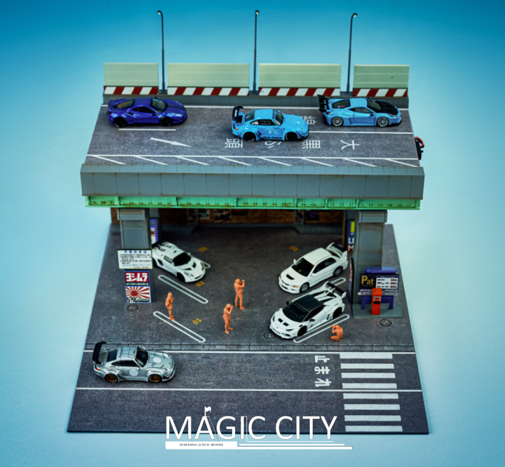 Magic City 1:64 Japan’s Street Highway & Carpark JP0009