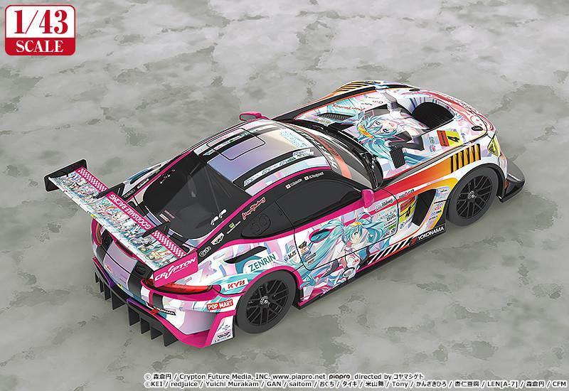 GoodSmile 1:43 HATSUNE MIKU AMG 2021 SUPER GT 100th Race GR84280 Side
