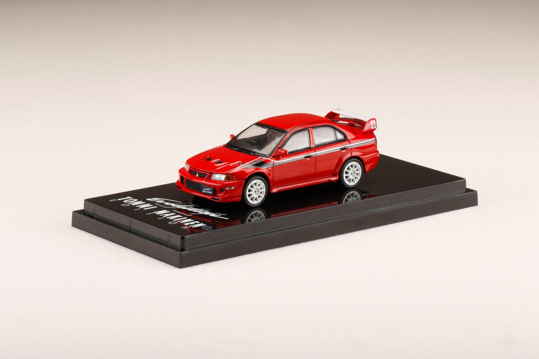 Hobby Japan 1:64 Mitsubishi Lancer GSR Evolution 6 T.M.E (CP9A) Red HJ641033CR