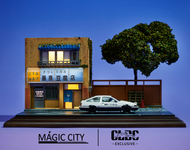 CLDC + Magic City 1:64 Diorama Fujiwara Tofu Store UN2202-64