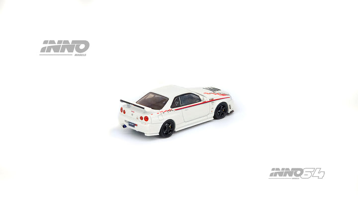 Inno64 Nissan Skyline GT-R (R34) Nismo Sports Resetting IN64-R34RT-NSR Rear