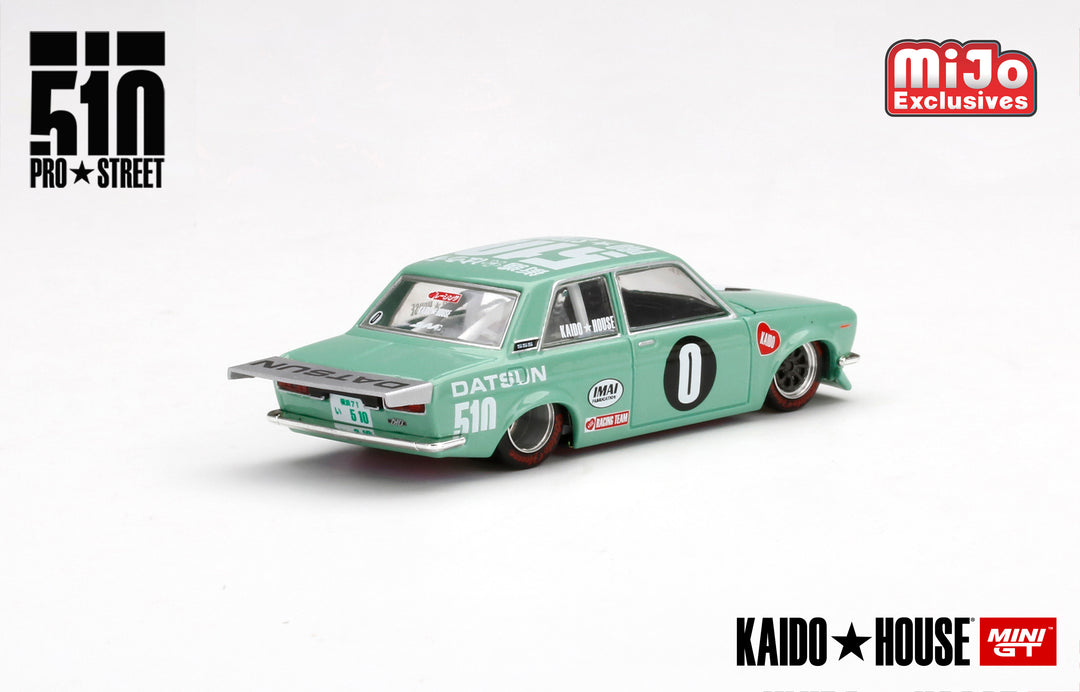 Kaido House x Mini GT 1:64 Datsun 510 Pro Street KDO510 LHD KHMG008 Rear