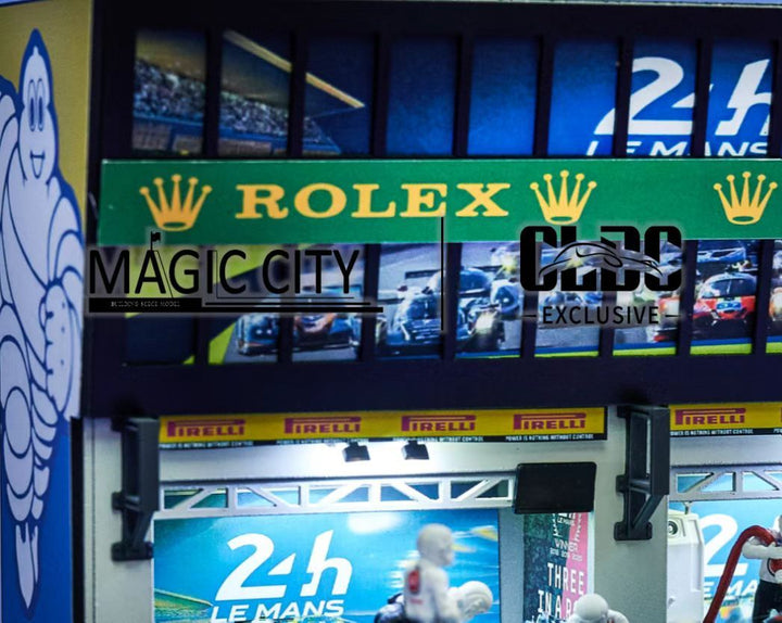 CLDC + Magic City 1:64 Diorama Le Mans Circuit P Room