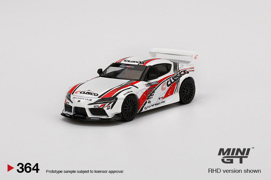 Mini GT 1:64 Pandem Toyota GR Supra V1.0 #770 Team Cusco Racing 2021 Formula Drift Japan MGT00364-R RHD