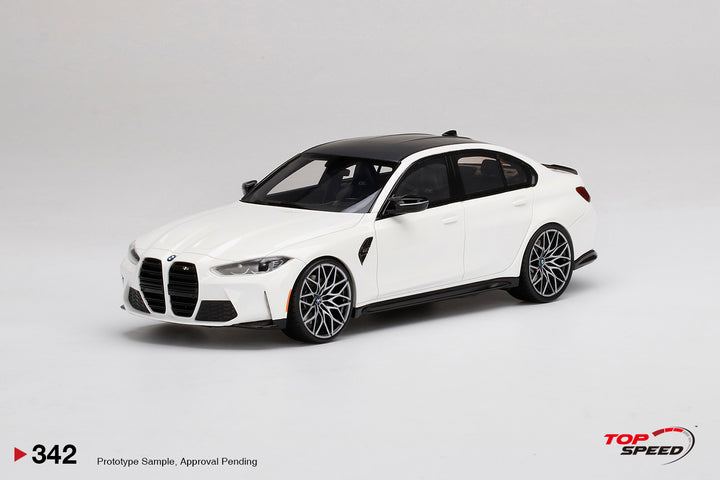 Topspeed1:18 BMW M3 Competition (G80) Alpine White TS0342