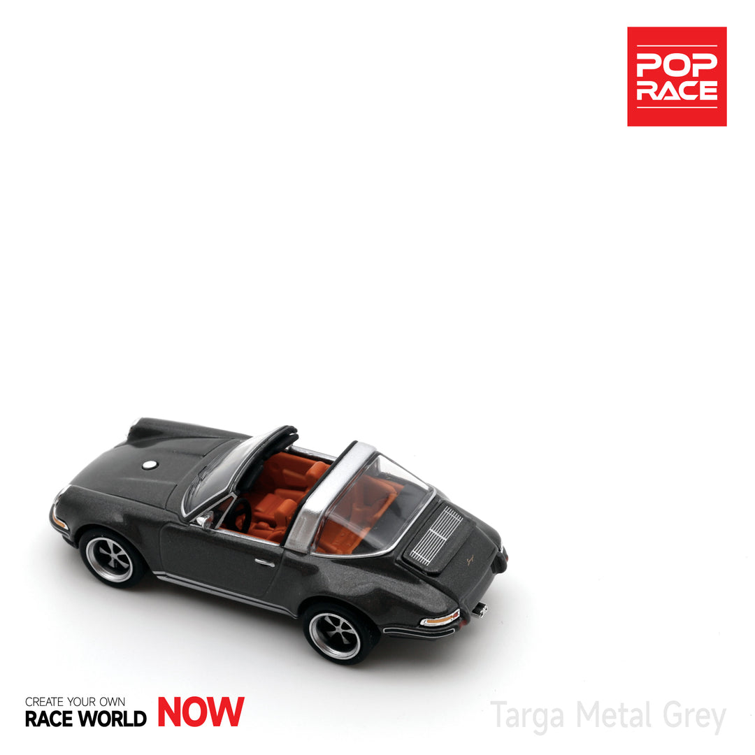 POPRACE 1:64 Singer Targa - Metal Grey