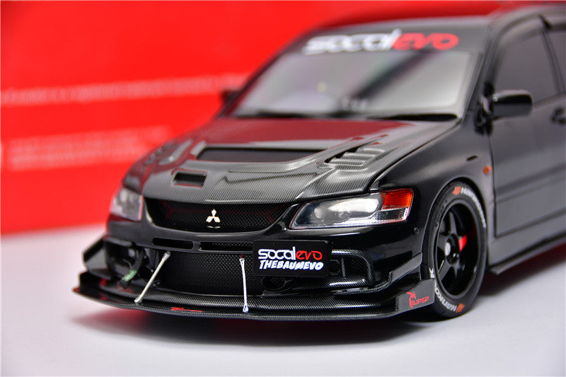 Super A 1:18 Mitsubishi Lancer Evolution EVO IX Metallic Black