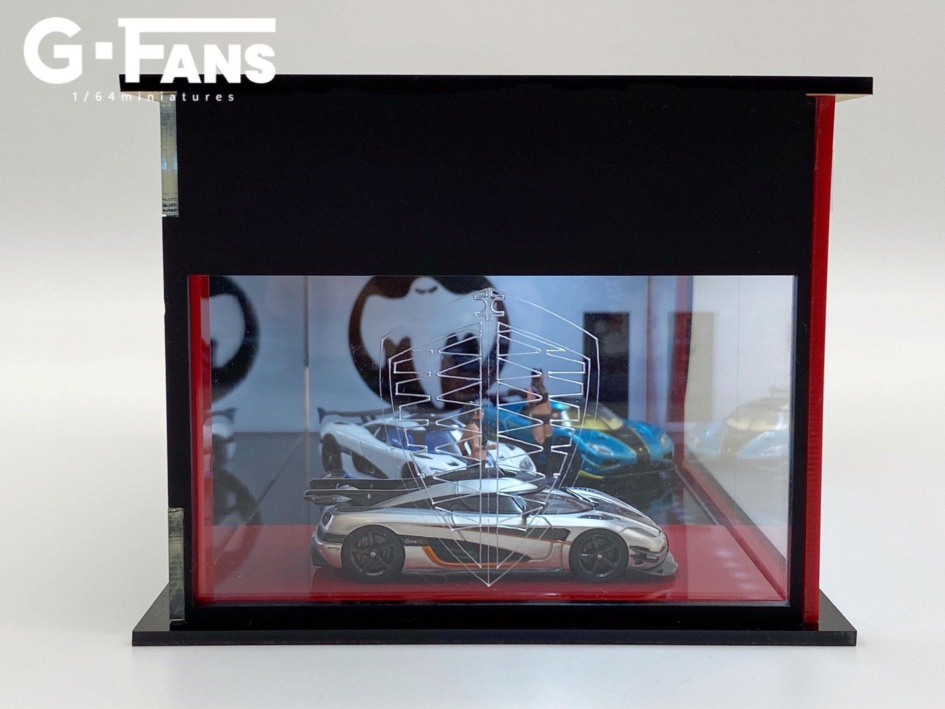 G.Fans 1:64 Diorama Koenigsegg Exhibition Museum 710001 – Horizon