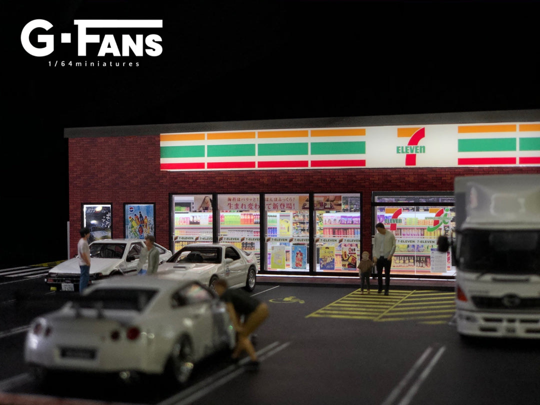G.Fans 1:64 7-Eleven Diorama 710020 – Horizon Diecast