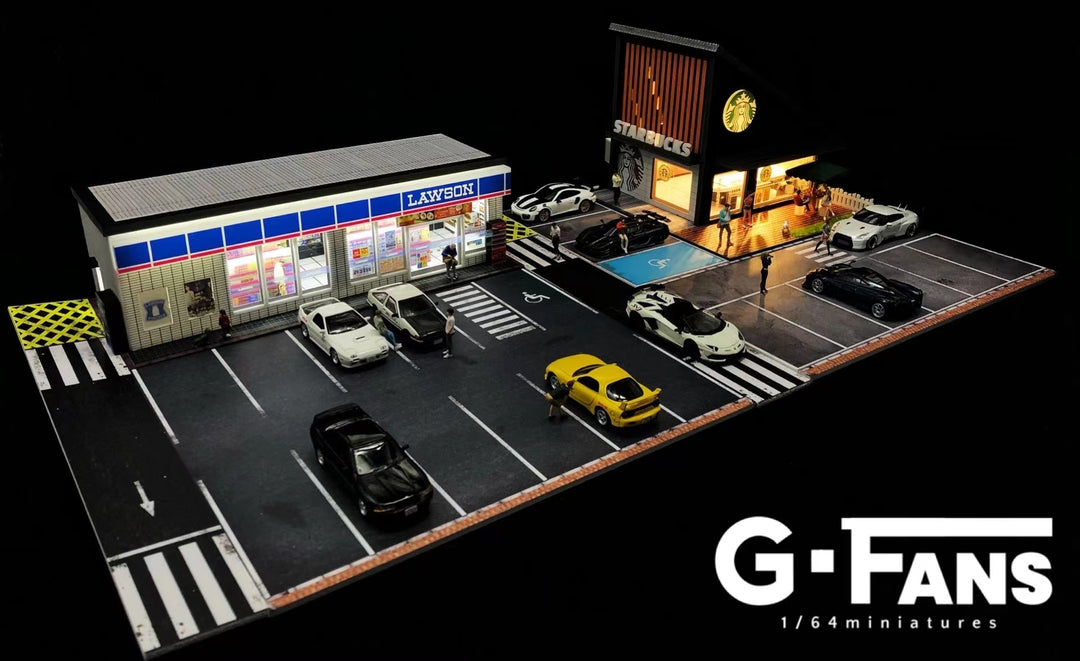 G.Fans 1:64 LAWSON Building Diorama Model