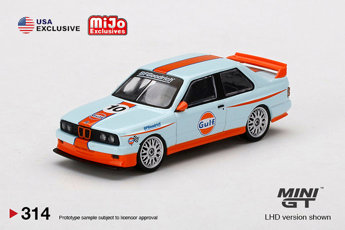 Mini GT 1:64 M3 E30 Gulf MJ Exclusive MGT00314-MJ