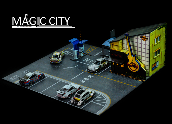 Magic City 1:64 Diorama RWB Roppongi Rolling Stone Restaurant