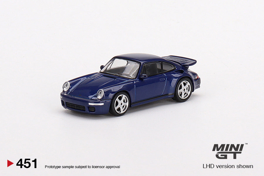 Mini GT 1:64 RUF CTR Anniversary Dark Blue LHD MGT00451