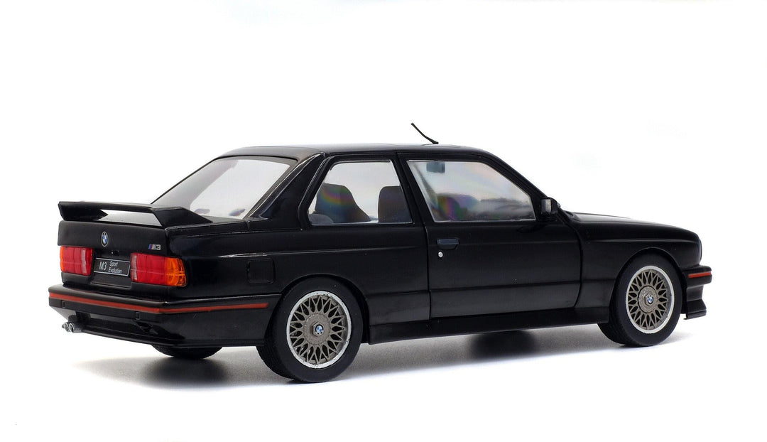 Solido 1:18 1990 BMW E30 Sport EVO II Black - Horizon Diecast
