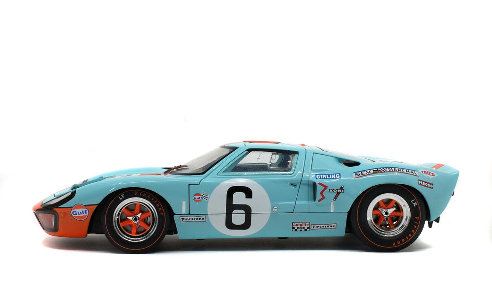 Solido 1:18 Ford GT40 MK1 24H Le Mans 1969 #6 Light Blue