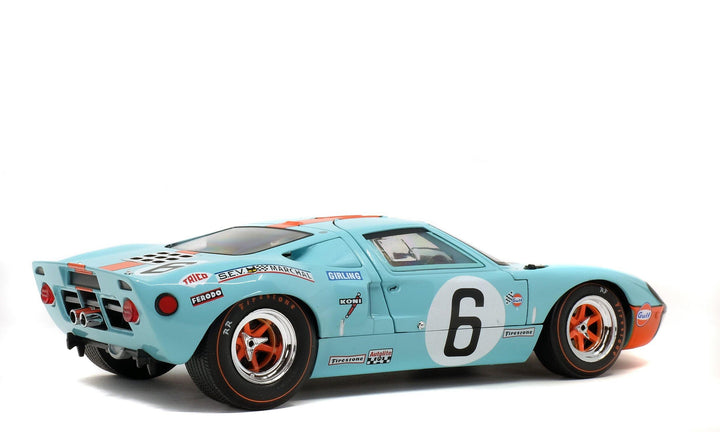 Solido 1:18 Ford GT40 MK1 24H Le Mans 1969 #6 Light Blue - Horizon Diecast